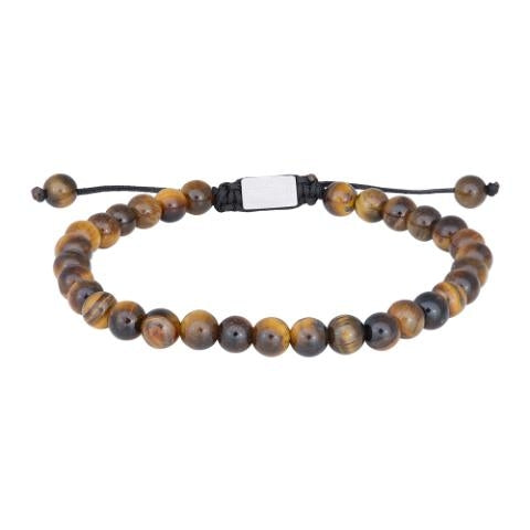 Gul Tigerøje armbånd