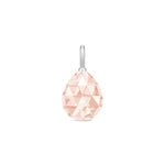 BALLERINA vedhæng morganite krystal sølv