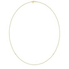 NECKLACE forgyldt collie 80 cm