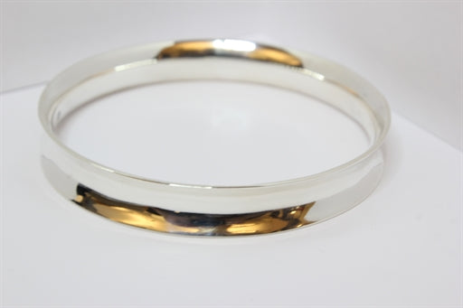 Hul kilet sølv armring