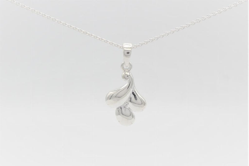 Unikt design sølv halskæde