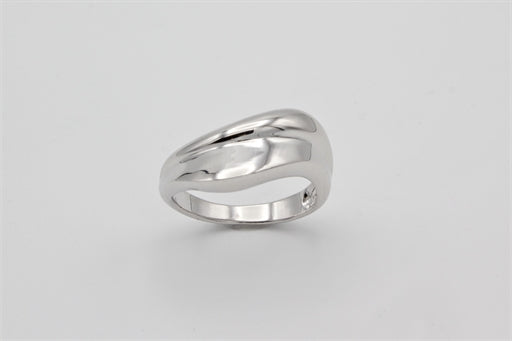 Swirl ring, sølv