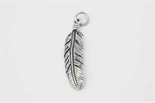Feather vedhæng, sølv