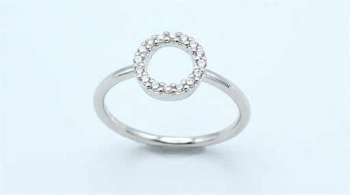 Circle ring, sølv