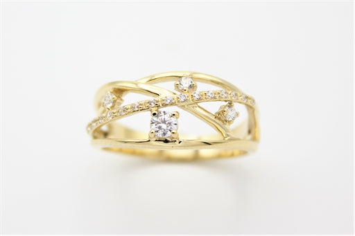 Lines 8 kt ring
